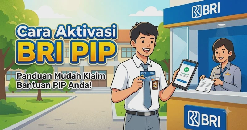 Cara Aktivasi Rekening BRI PIP Online Terbaru 2026