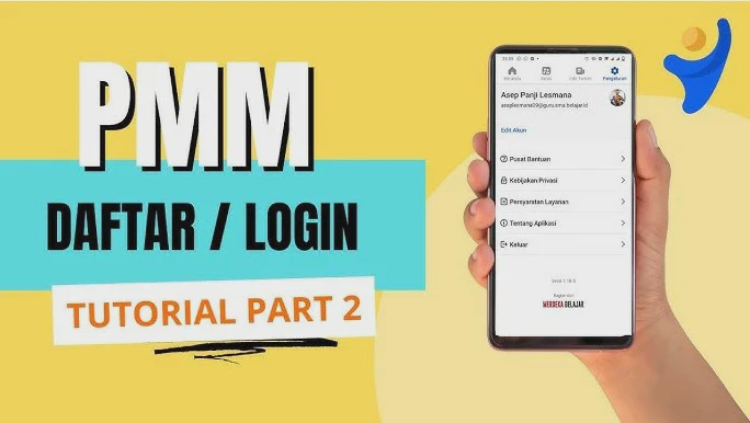 Cara Login Platform Merdeka Mengajar (PMM) di HP atau Laptop