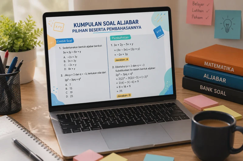 Kumpulan Soal Aljabar Pilihan beserta Pembahasannya