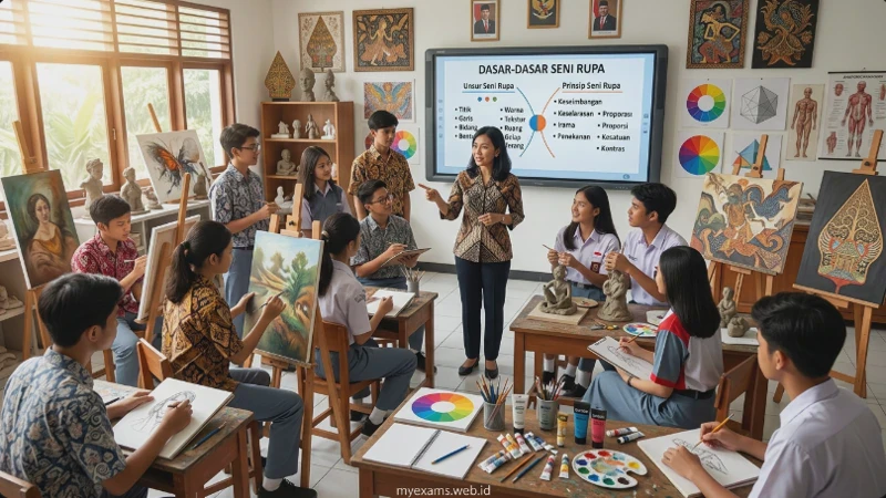 Panduan Lengkap Seni Rupa: Pengertian, Unsur-Unsur, Prinsip, dan Fungsinya dalam Kehidupan