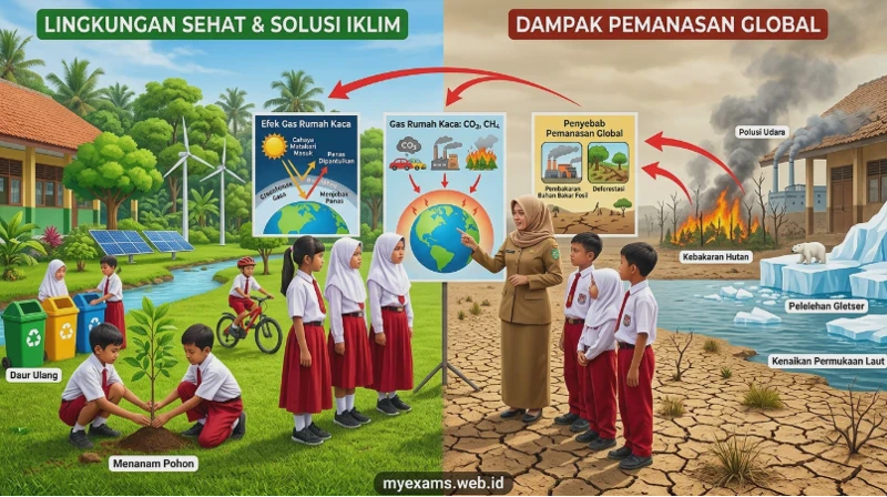 Penjelasan Pemanasan Global untuk Anak SD: Kenapa Bumi Makin Panas?