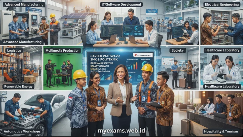 Prospek Kerja Lulusan Vokasi: Gaji, Bidang Industri, dan Keahlian yang Paling Dibutuhkan